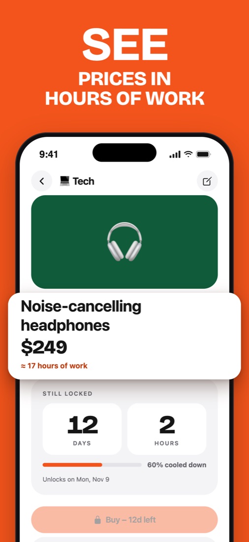 Prices in hours of work